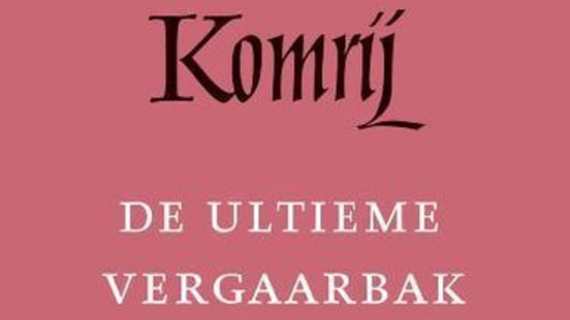 Gerrit Komrij schreef met gouden maar vlijmscherpe pen