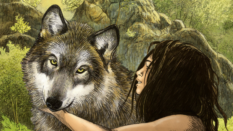 Jean-Claude Servais brengt ode aan de wolf in alweer een grafisch kunstwerk