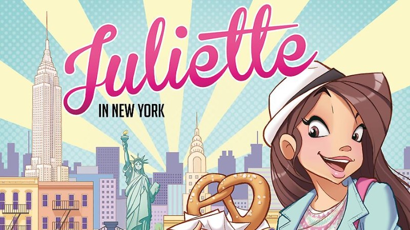 ‘Juliette in New York’ is een knap getekende reisgids in stripvorm