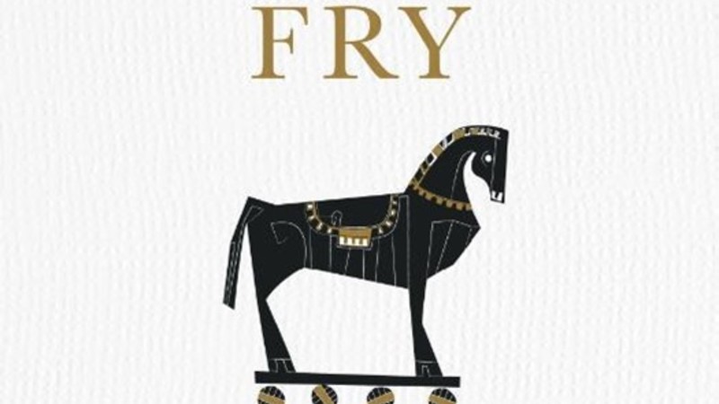 Stephen Fry zet het Trojaanse paard in de gang