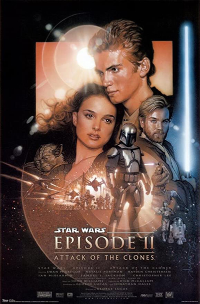 'Attack of the clones' poster