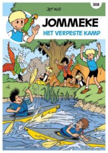 cover strip Jommeke Het verpeste kamp