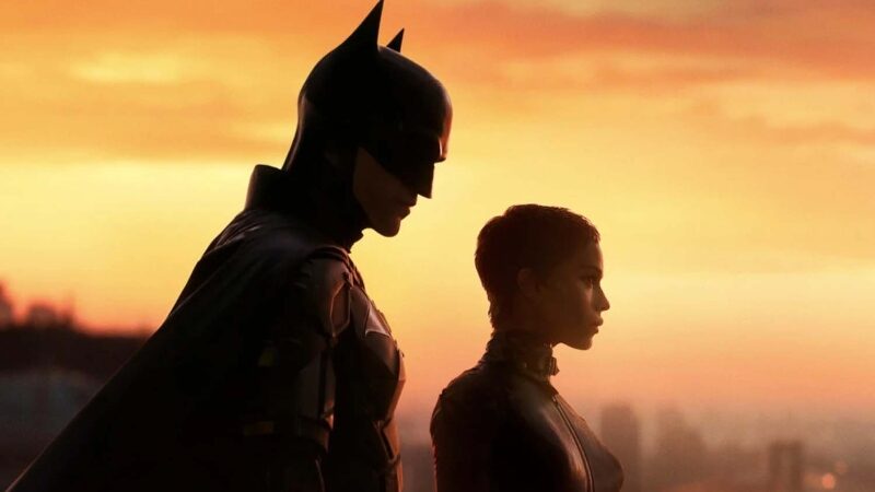 Robert Pattinson en Zoë Kravitz in 'The Batman'