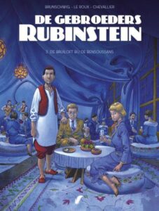 stripcover De gebroeders Rubinstein 3:  De bruiloft bij de Bensoussans