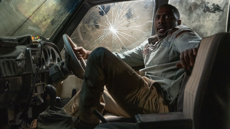 Idris Elba wordt voor de leeuwen gegooid in ‘Beast’
