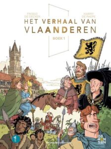 Stripcover Verhaal van Vlaanderen