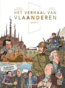 stripcover Het verhaal van Vlaanderen 2