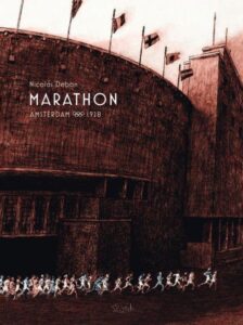 stripcover Marathon Amsterdam 1928